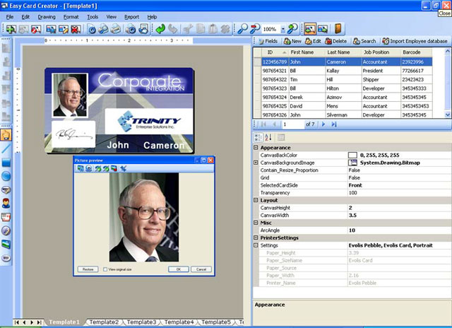 Easy Card Creator Enterprise Edition - ID Card and Badge Maker Software